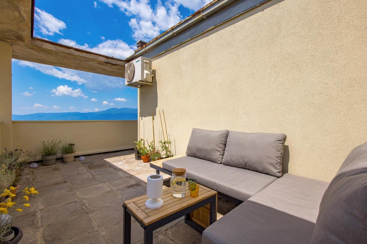 Panorama Studio Apartman Fiume Kültér fotó
