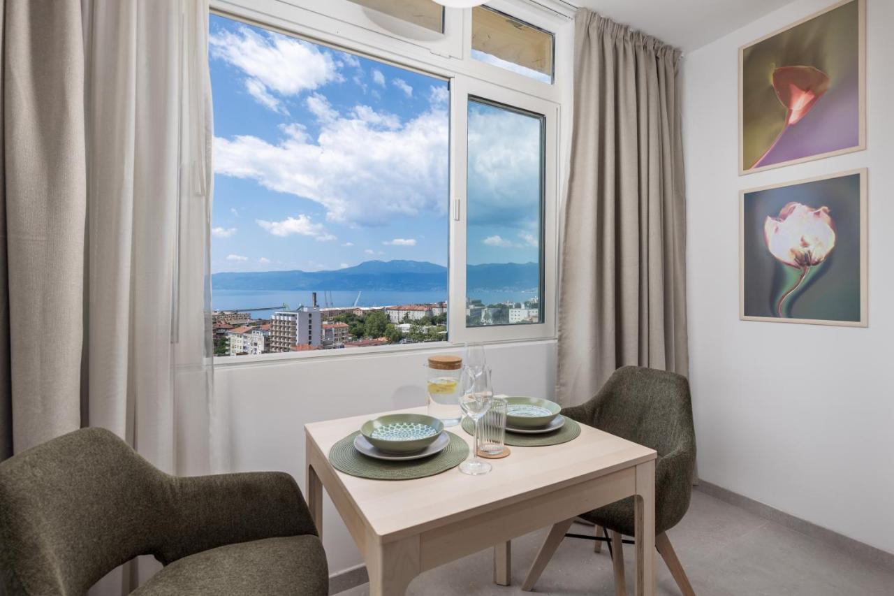 Panorama Studio Apartman Fiume Kültér fotó